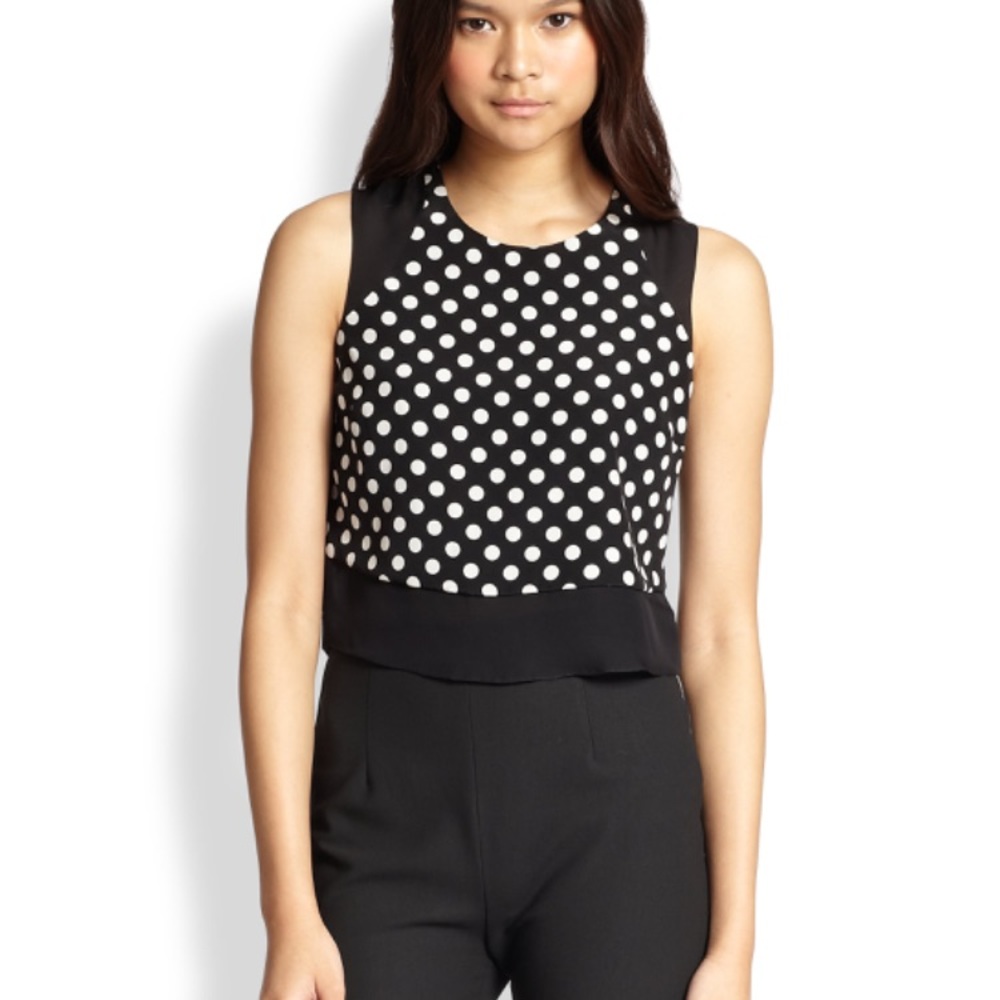 Elizabeth and James silk top